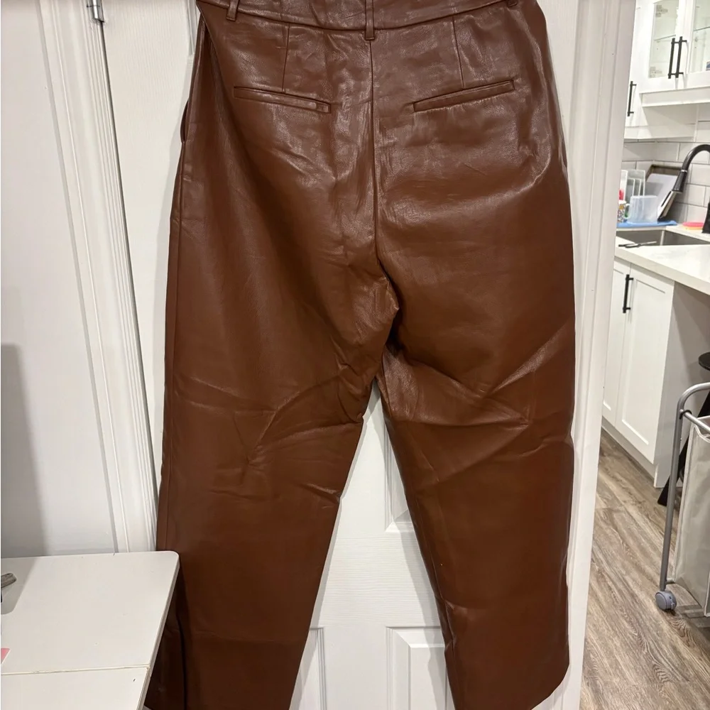 Wilfred Effortless Vegan Leather Pants - Picture 3 of 3